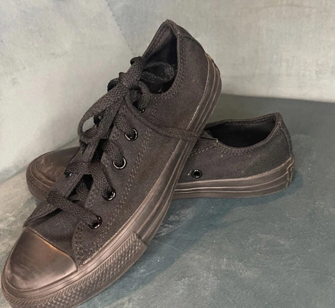 Sneakers basse Converse All Star Chuck Taylor 2 in tela nere ragazzo 2