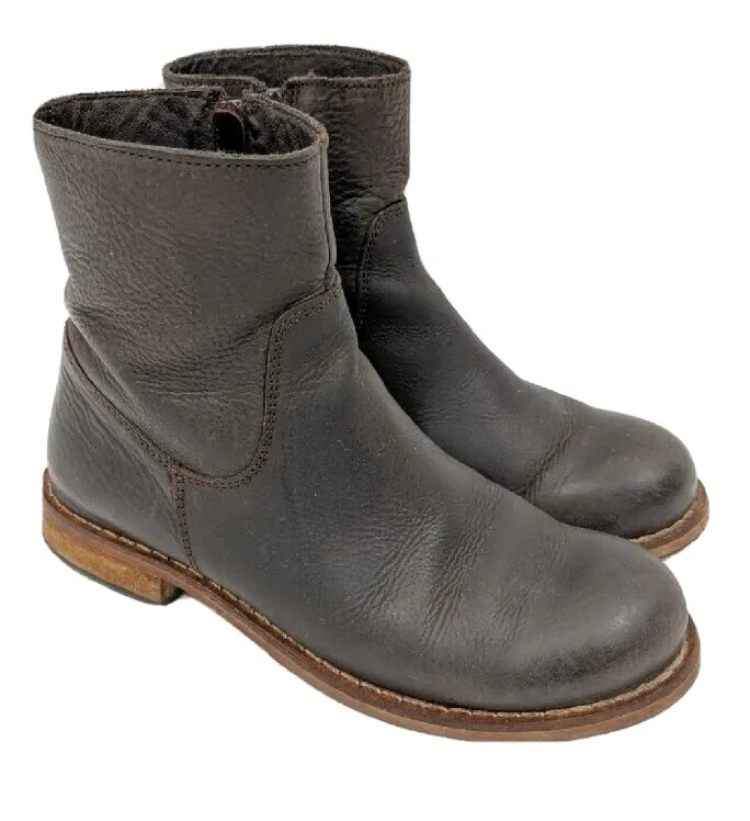 Bi Women&#039;s Boots Ankle Leather Moto US 7 EU 37 | eBay