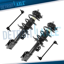 Front Struts w/Coil Springs Assembly Sway Bars Kit for 2015 - 2020 Ford Mustang