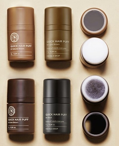The Face Shop Quick Hair Puff Hair Line Touch Waterproof 7g(0.24oz) - 第 2/10 張圖片