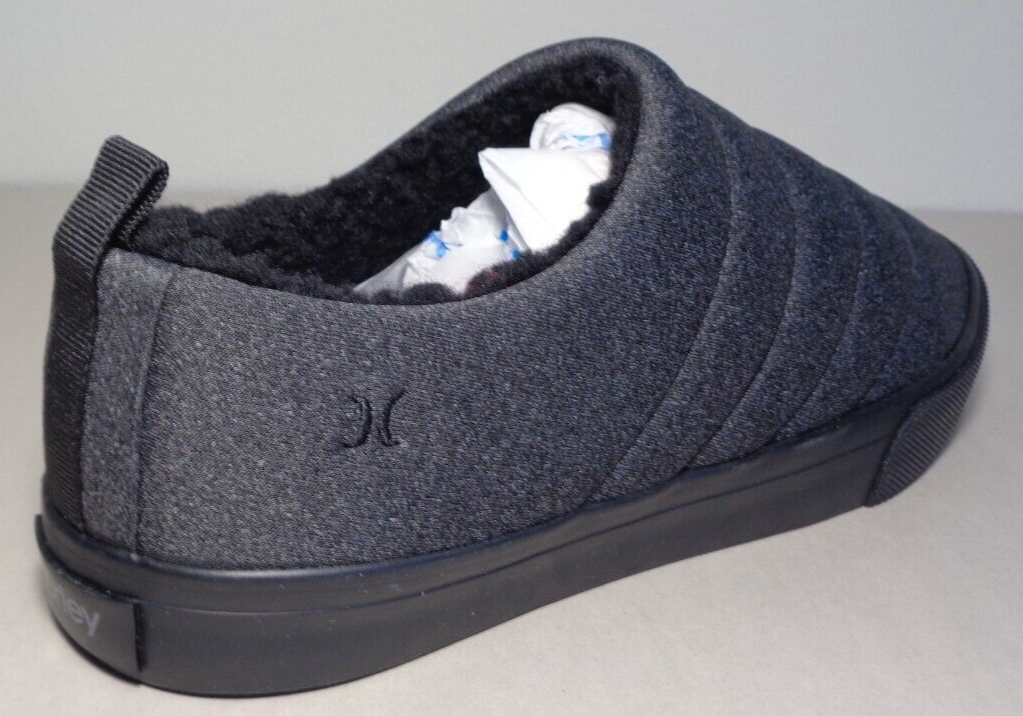 Hurley Size 10 M ARLO PUFF Gray Slip On Loafers New Men