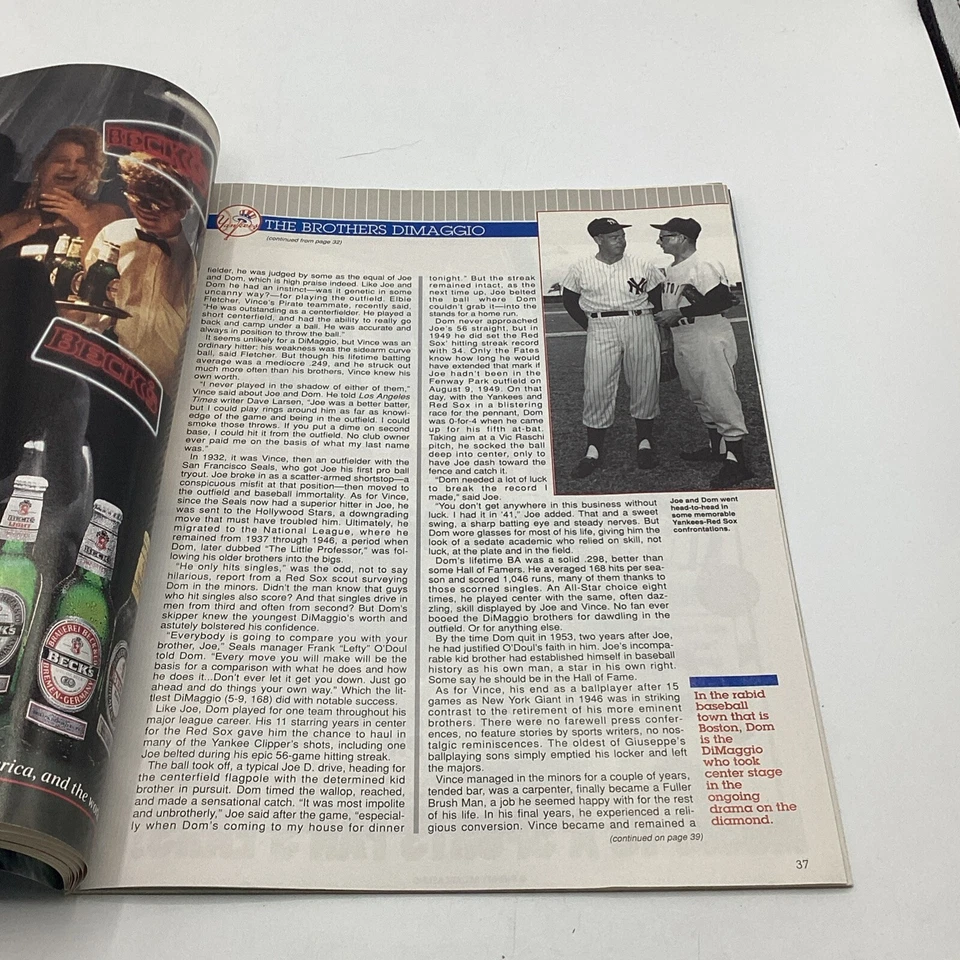 New York Yankees 1994 Scorebook & Souvenir Program Unscored Baltimore Orioles - Image 4 of 4