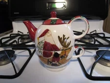 Sakura Debbie Mumm By Oneida Teapot&Cup Hand-Painted~GORGEOUS CONDITION
