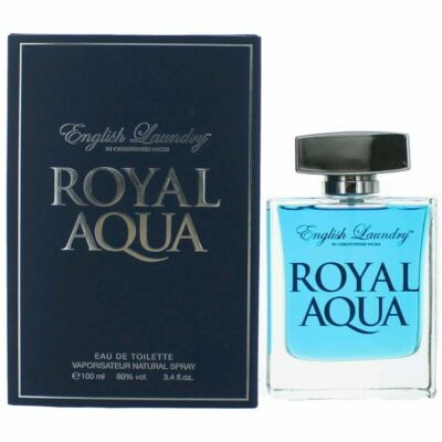 Royal Aqua by English Laundry, 3.4 oz Eau de Toilette Spray for Men