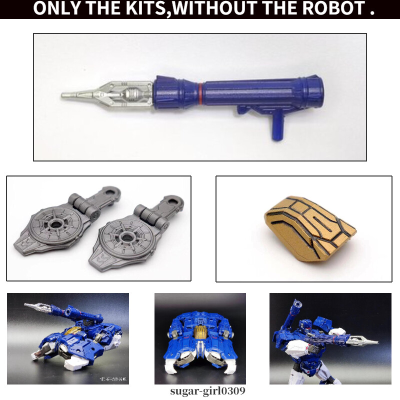 For SS83 Soundwave Upgrade Kits Big Gun/Cockpit Cover/ Thruster