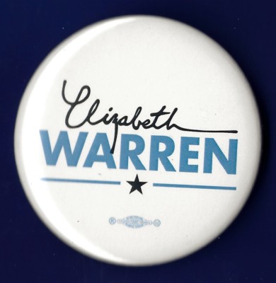 2020 Elizabeth Warren - 2.25'' / Presidential Hopeful Campaign Button (Pin01)