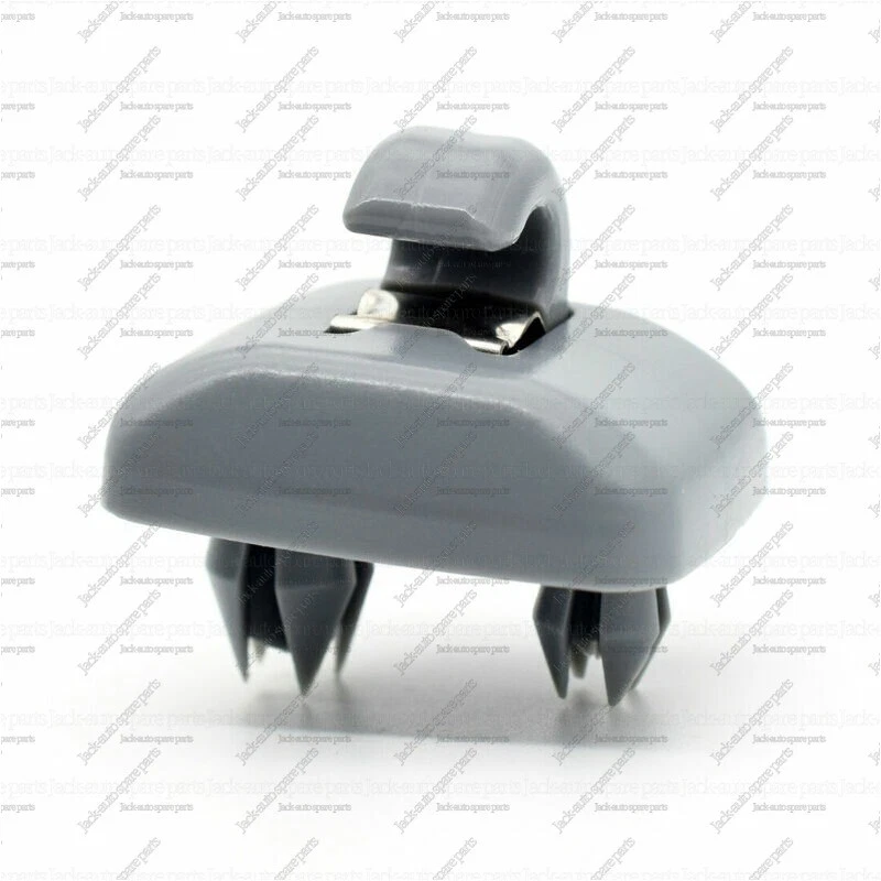 2x Sun Visor Gray Clip Holder 8U0857562A For Audi A3 S3 A4 S4 A5 S5 Q3 Q5 - Изображение 4 из 4