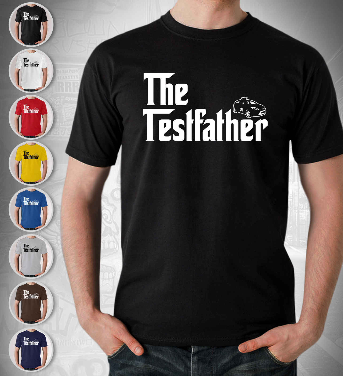 ALTRA The Testfather T shirt regalo istruttore di guida