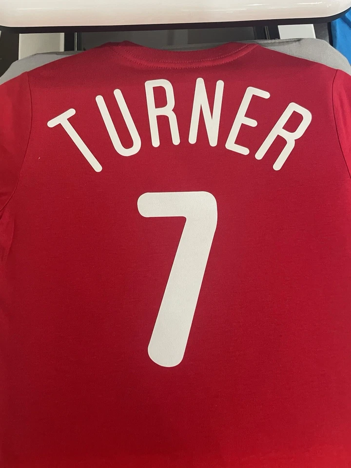 PHILADELPHIA Phillies Baseball Red OR White Logo T Shirt Tee NEW S M L XL 2XL - Image 3 of 3