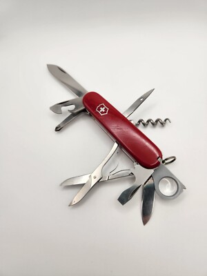 Victorinox Explorer Swiss Army Red Multi-Tool 91mm W/Magnifying