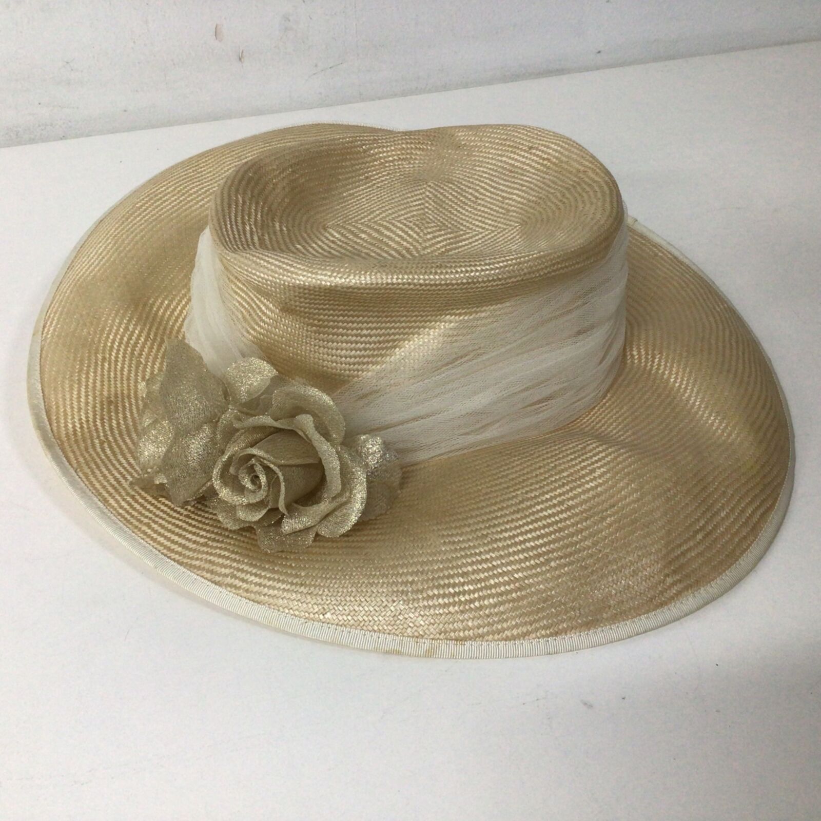 Discount mail order Laura Ashley Natural Straw Hat #694 Choice In Made Britain Great