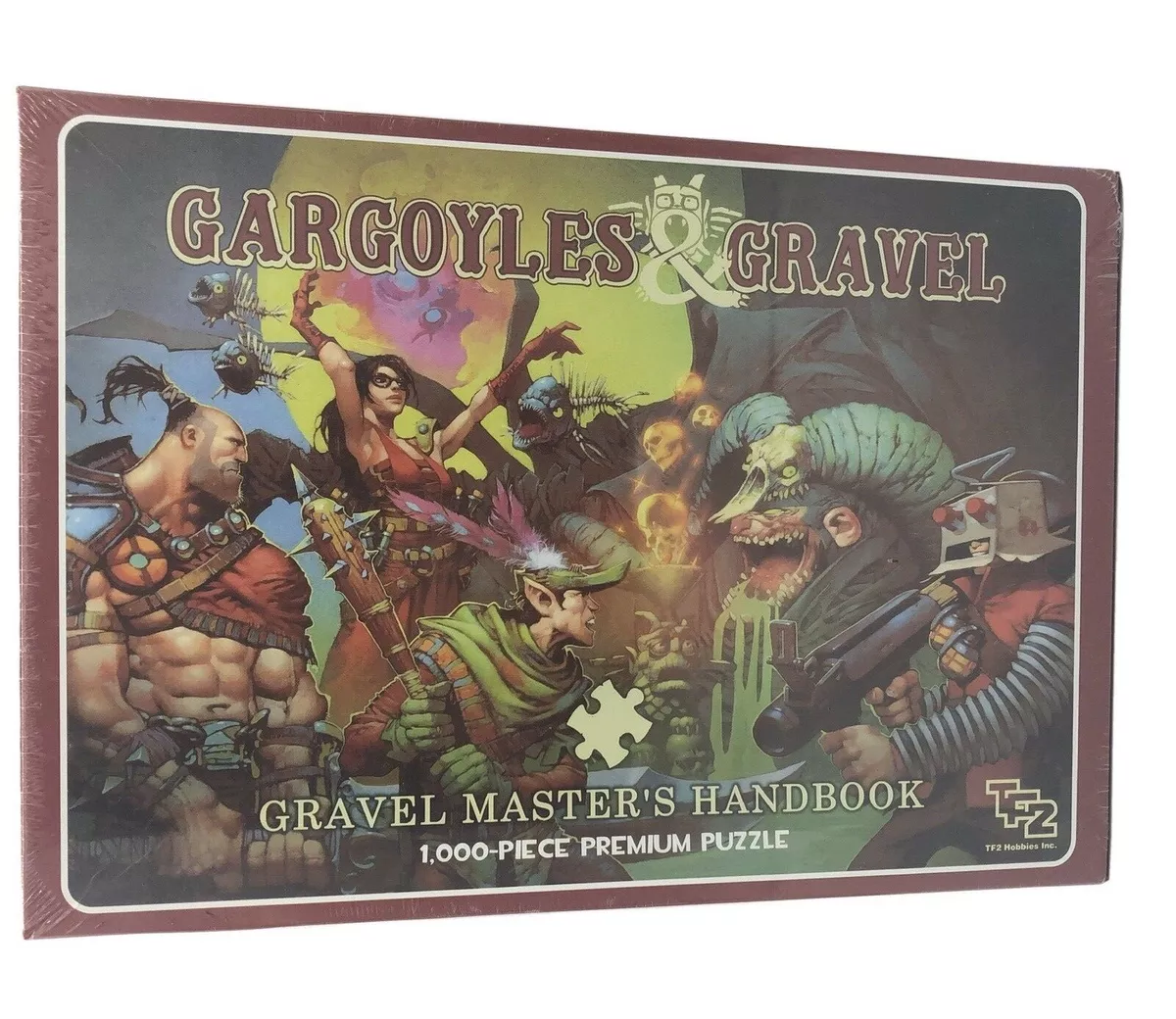 Gargoyles & Gravel 1000 PC Premium Jigsaw Puzzle Team Fortress 2