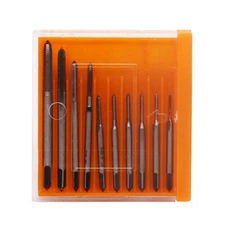 10pcs M1-M3.5 Hand Screw Machine Thread Metric Tap Clock Tapping Drill Bit Tools
