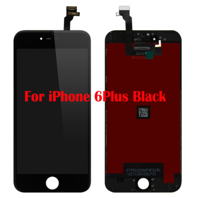 LL TRADER Pantalla para iPhone 6 Negro 4.7, Reemplazo de Táctil LCD Display de Marco Digitalizador con Botón de Inicio Cámara Frontal Sensor de Proximida Altavoz de Auricular Herramientas