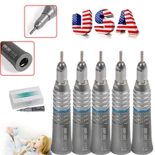 5X Dental low speed Straight handpiece NoseCone external E-type Fit NSK motor kr