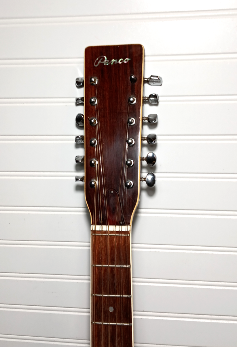 HTF Vintage Made In Japan 1970s Penco A-24 A24 12 String Acoustic