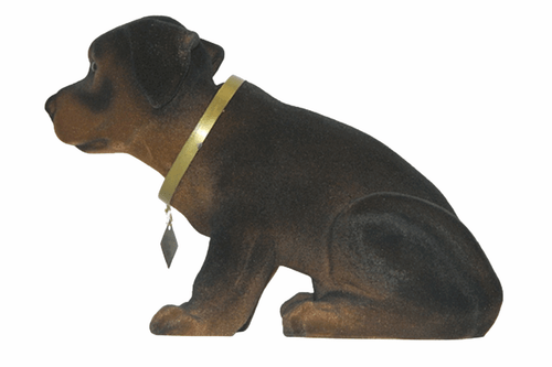Wiggle Figura Perro Rottweiler Oscilante H 17cm Braun Grande Decorativa Cabeza - Imagen 5 de 5