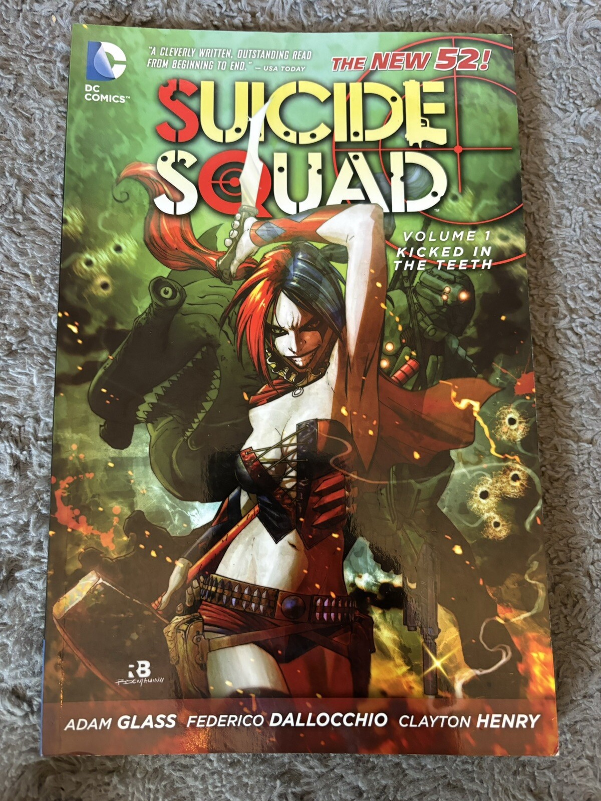 The New 52!: Suicide Squad. Volume 1 Kicked in the teeth by Adam Glass