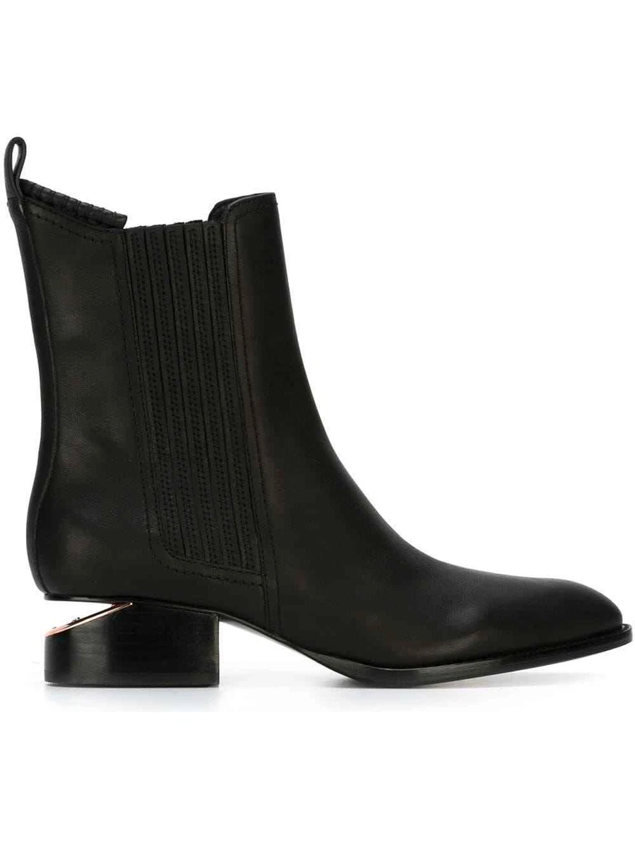 NIB NEW Alexander Wang Anouck black short boots 36 | eBay