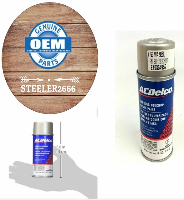 Genuine GM ACDelco Fine Silver Birch Metallic Paint 5oz Spray Code 59U