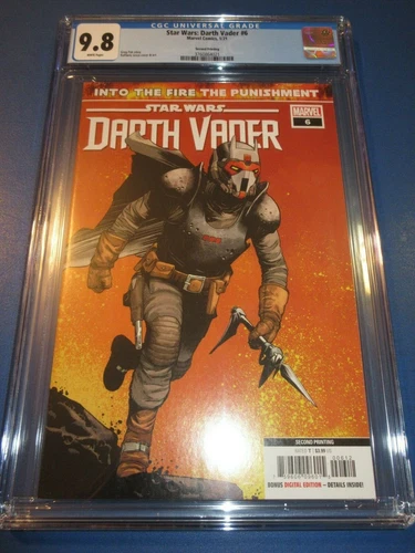Star Wars Darth Vader #6 2nd print Ochi Sith Assassin Key Variant CGC 9.8 NM/M 