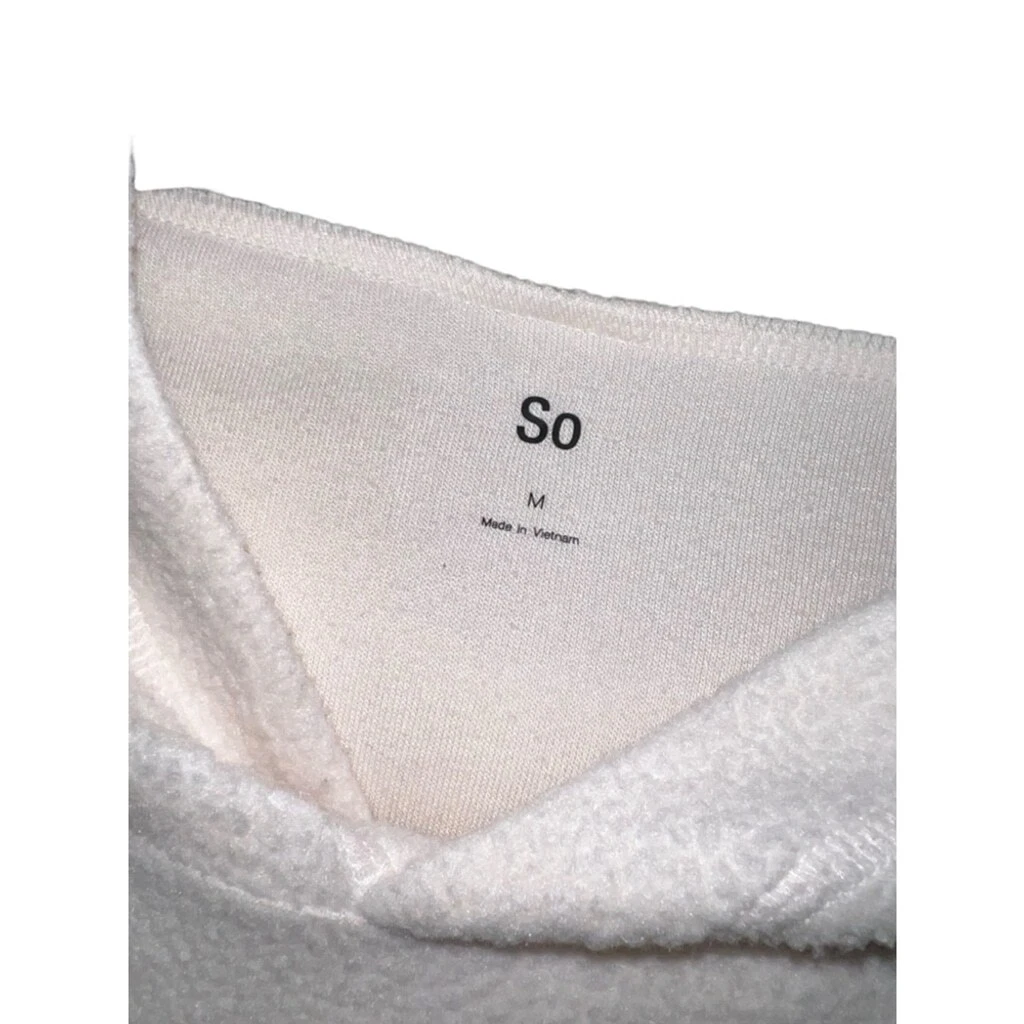 OFF WHITE Felpa con cappuccio SO Fleece Off White taglia M