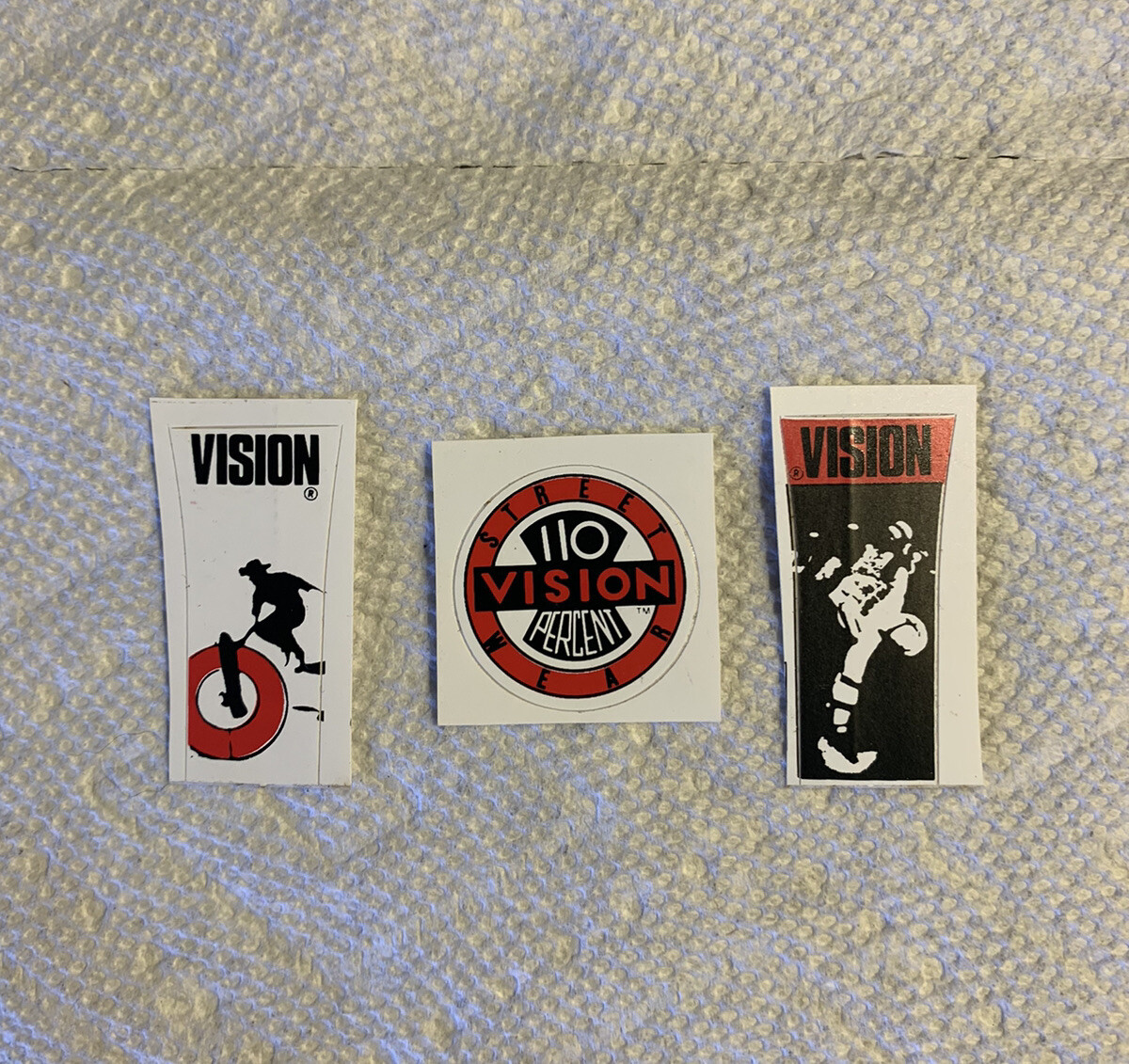 スケートボード Vision Vtg Skateboard Sticker Vintage skateboard sticker Vision Psycho Stick World blind natas