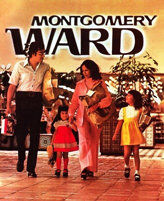 Montgomery Ward in 1974 POSTER 24 X 18 Inches Nice Wall Art