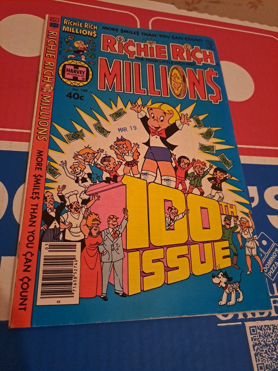 1980 Harvey Comics - Richie Rich Millions # 100 - VF 8.0 | eBay