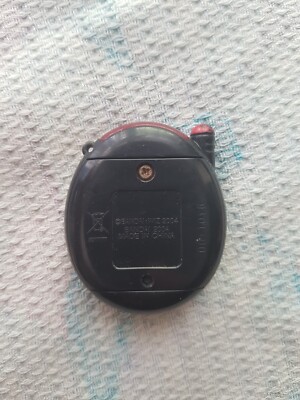 2004 Bandai Tamagotchi Connection Black - Silver Lightning