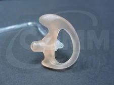 Right Medium Flesh Open Ear Insert > Molded Earpiece Police Earbud Earmold Mould