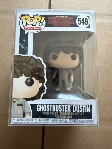 Funko Pop! Vinyl: Stranger Things - Dustin Henderson (Ghostbusters) #549