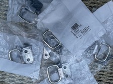 8 X VW CADDY VAN TIE DOWN LOAD RINGS LASHINGS EYE RINGS P/N 2K0 801 983 + BOLTS