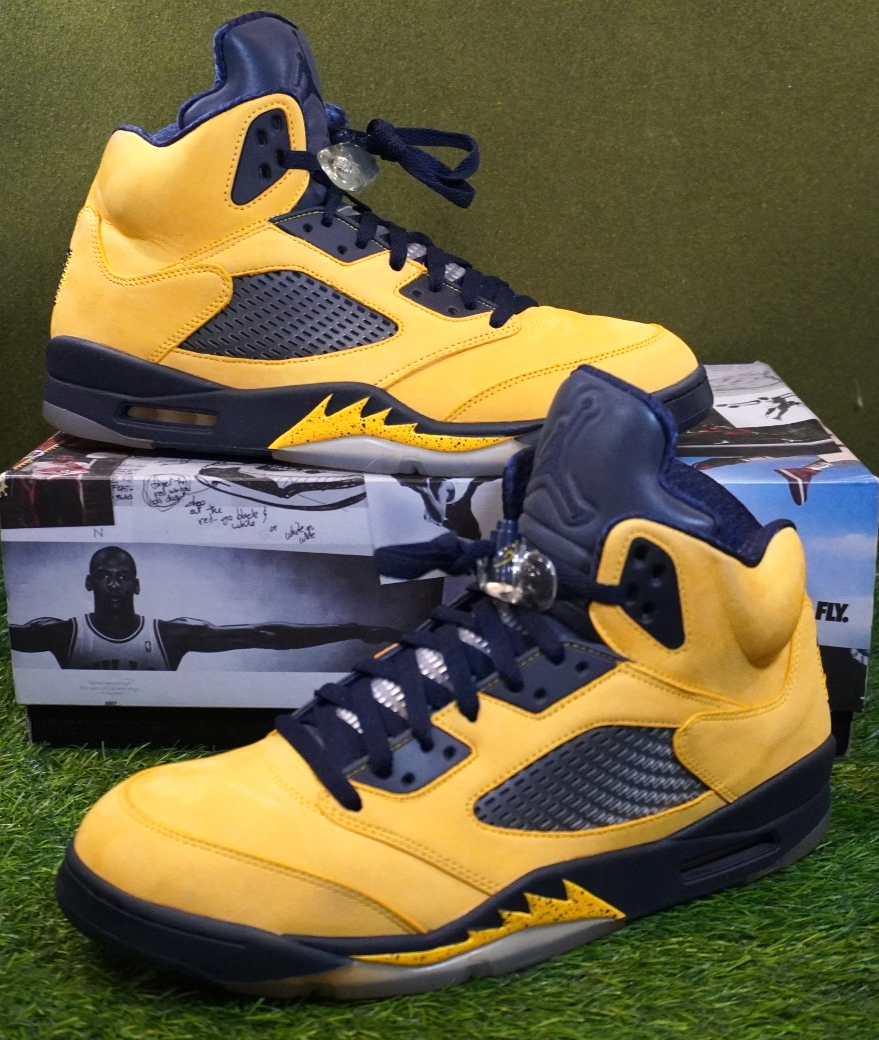 Jordan 5 Retro 'Michigan (2019)' (Size 13) *Super Clean/VNDS/OG All* CQ9541-704