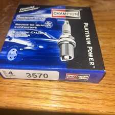3570 Champion Spark Plug Box Of (4) Units Of Platinum Plugs