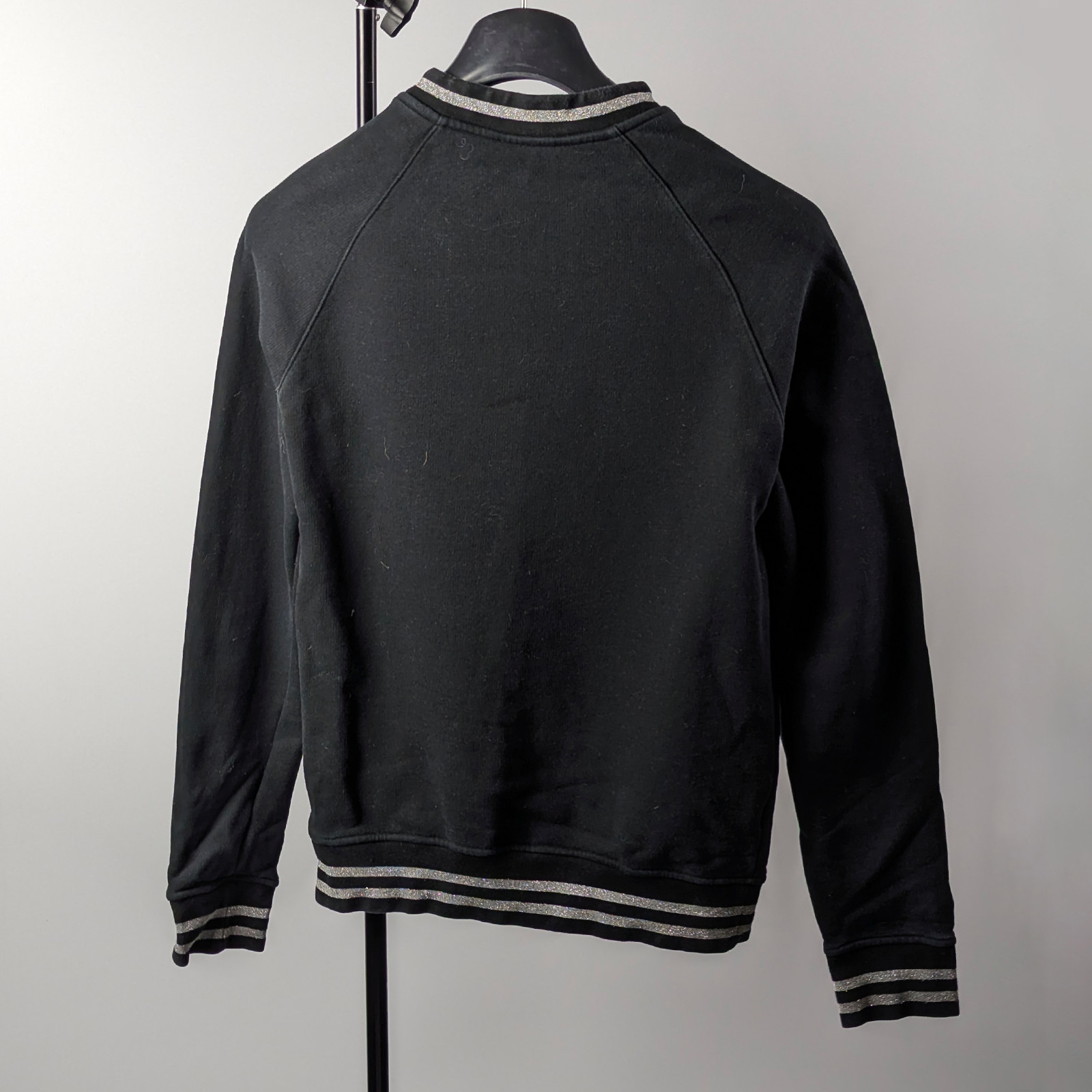 Balmain Crest Logo Drawstring Pullover Sweater Sw… - image 7