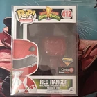 Funko Pop! Television Mighty Morphin Power Rangers Red Ranger #412 GameStop Excl