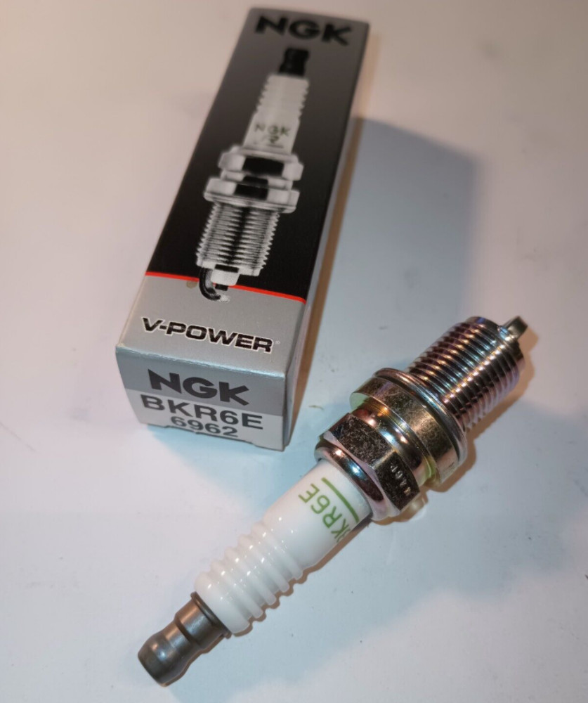 1990-2019 NGK V-Power Spark Plug BKR6E 6962 QTY-4 ATV UTV