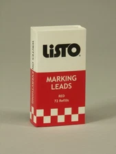 Listo Pencil Company - Lead Refill (Box of 72) - Red