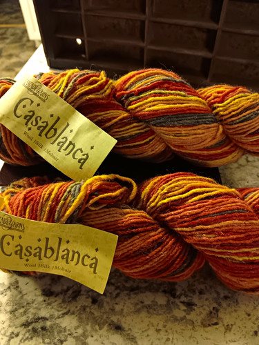 Cascade Yarns Casablanca Wool Silk Mohair Multicolor 2 Skeins Lot