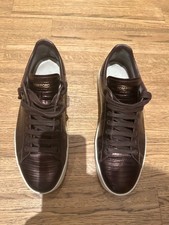 TOM FORD Warwick Sneakers mit Kroko-Optik - G...