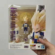 SH Figuarts Dragon Ball Daima Super Saiyan 3 Vegeta MINI NEW SEALED
