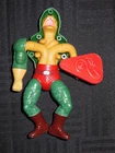 Vintage 1985 KING HISS He-Man MOTU Masters of the Universe Figure w/ Red Shield