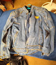 &Jacket Men s Blue Cotton Zip Jacket w/ Zippe...