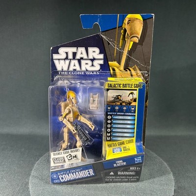 Star Wars The Clone Wars Battle Droid Commander Action Figure 2010 Hasbro
