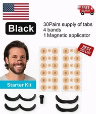 30 pairs Magnetic Nasal Breathing Dilators Kits Sport Nasal Dilator Boost Oxygen