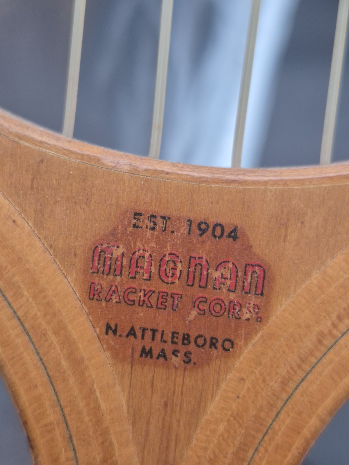 Magnan Vintage Sovereign Pair Tennis Racket 