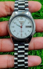 Vintage Of Seiko 5 Automatic 17 Jewels Men Watch Day Date Japan Made