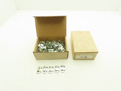 Band-It Q24L100 5/8'' Galvanized Steel Strap Binder Buckles 4 Lbs Lot of 2 Boxes