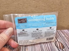 Stampin' UP Embossing Buddy Powder Static Moisture Remover Crafting Tool